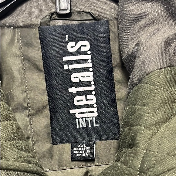 Olive Green Winter Jacket All Weather - Picture 2 of 5